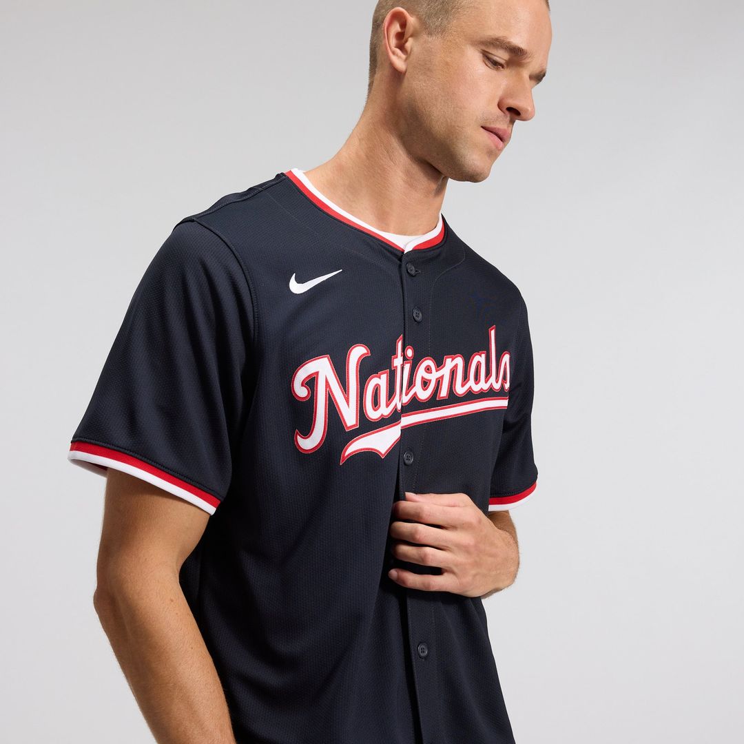 Washington Nationals James Wood Alternate Limited Jersey (Navy)