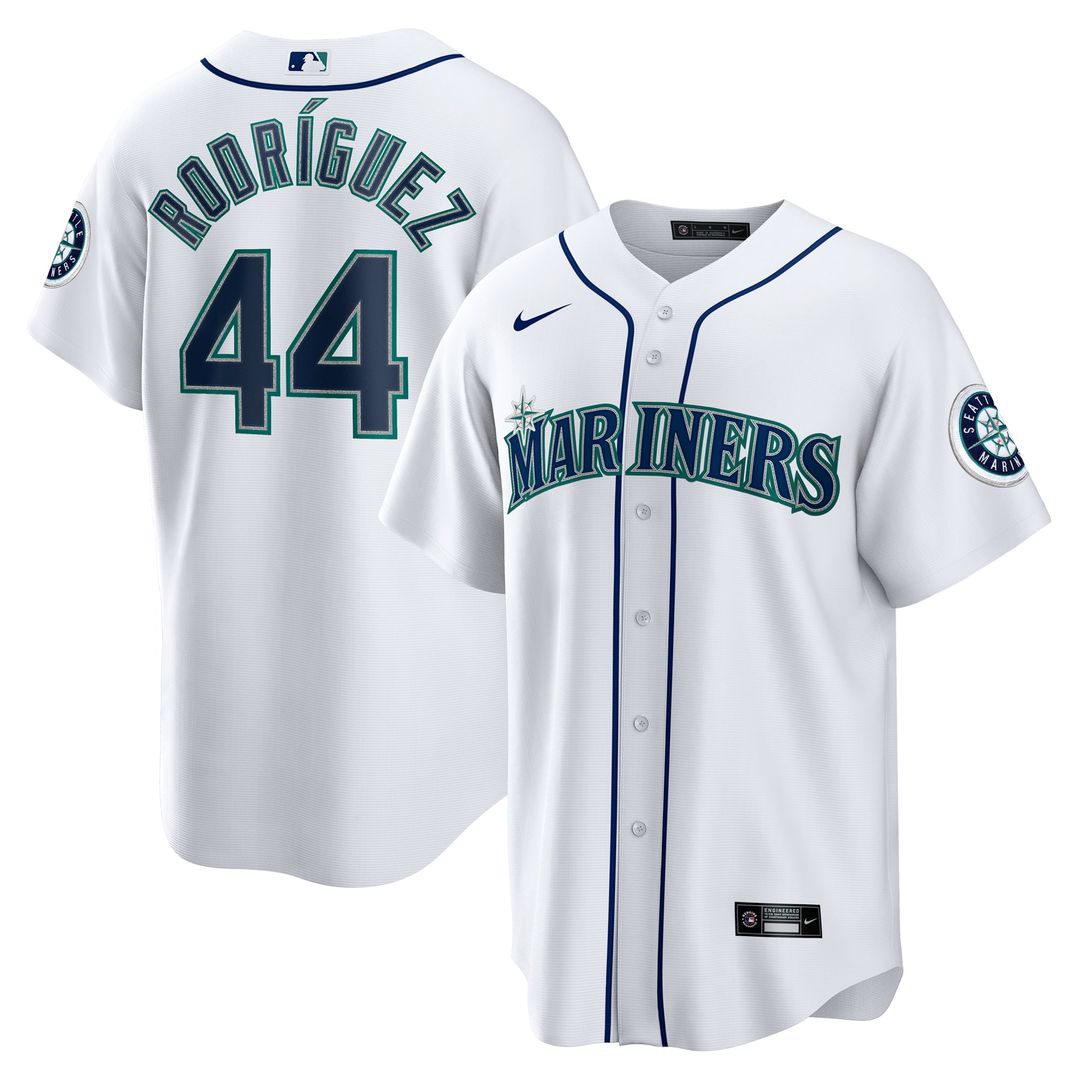 Seattle Mariners Julio Rodríguez Home Replica Jersey (White)