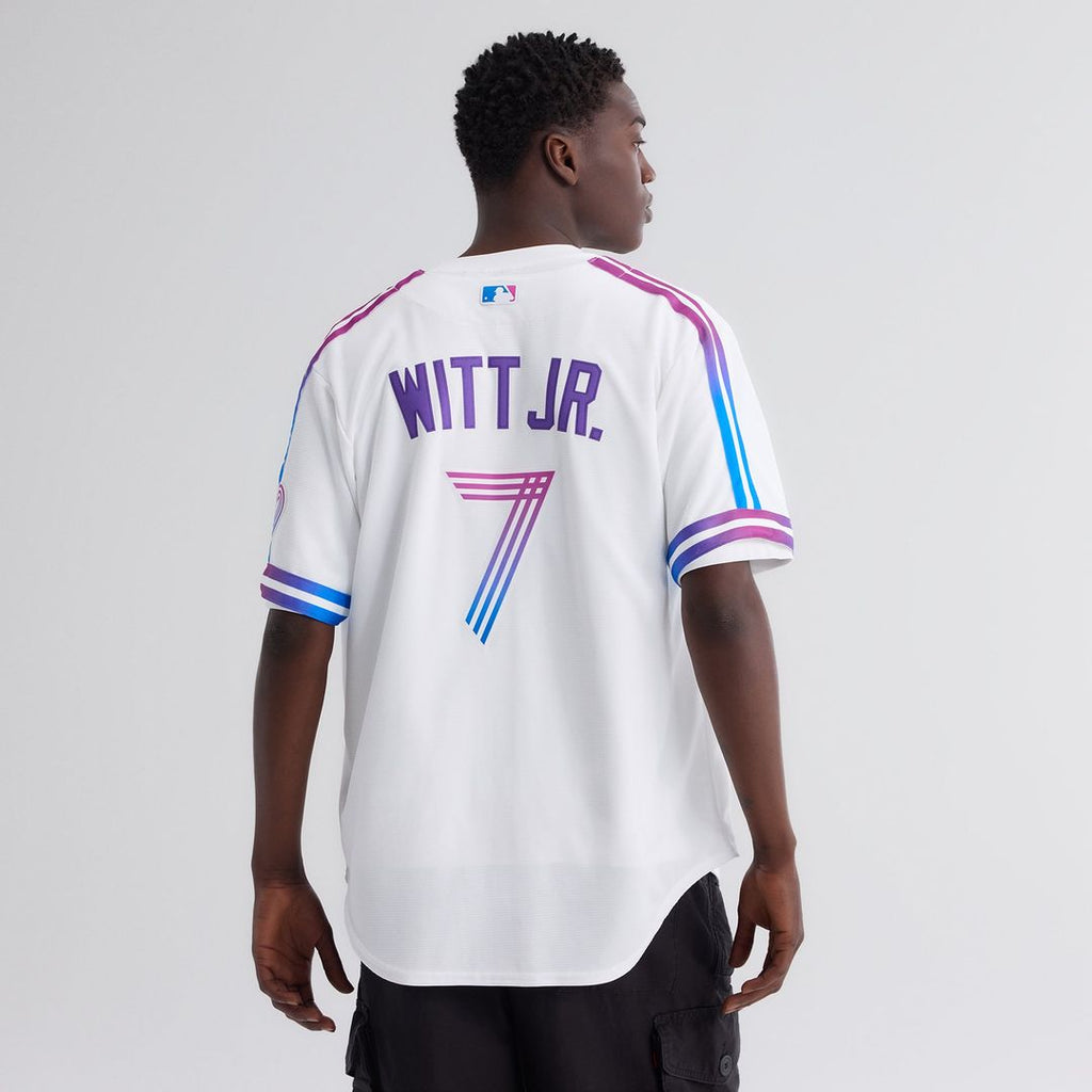 Kansas City Royals Bobby Witt Jr. 2026 City Connect Stadium Jersey (White)