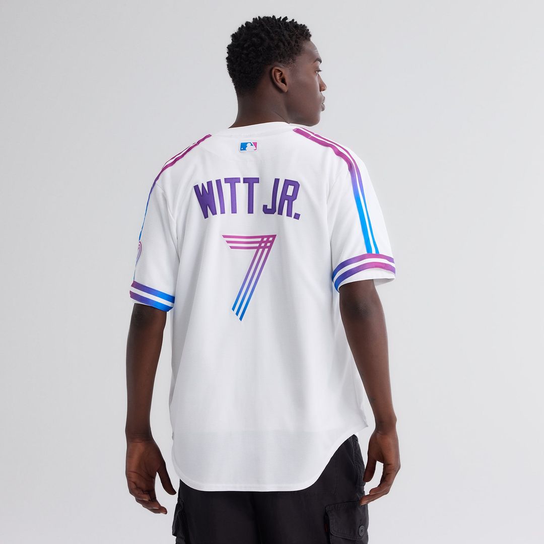 Kansas City Royals Bobby Witt Jr. 2026 City Connect Stadium Jersey (White)