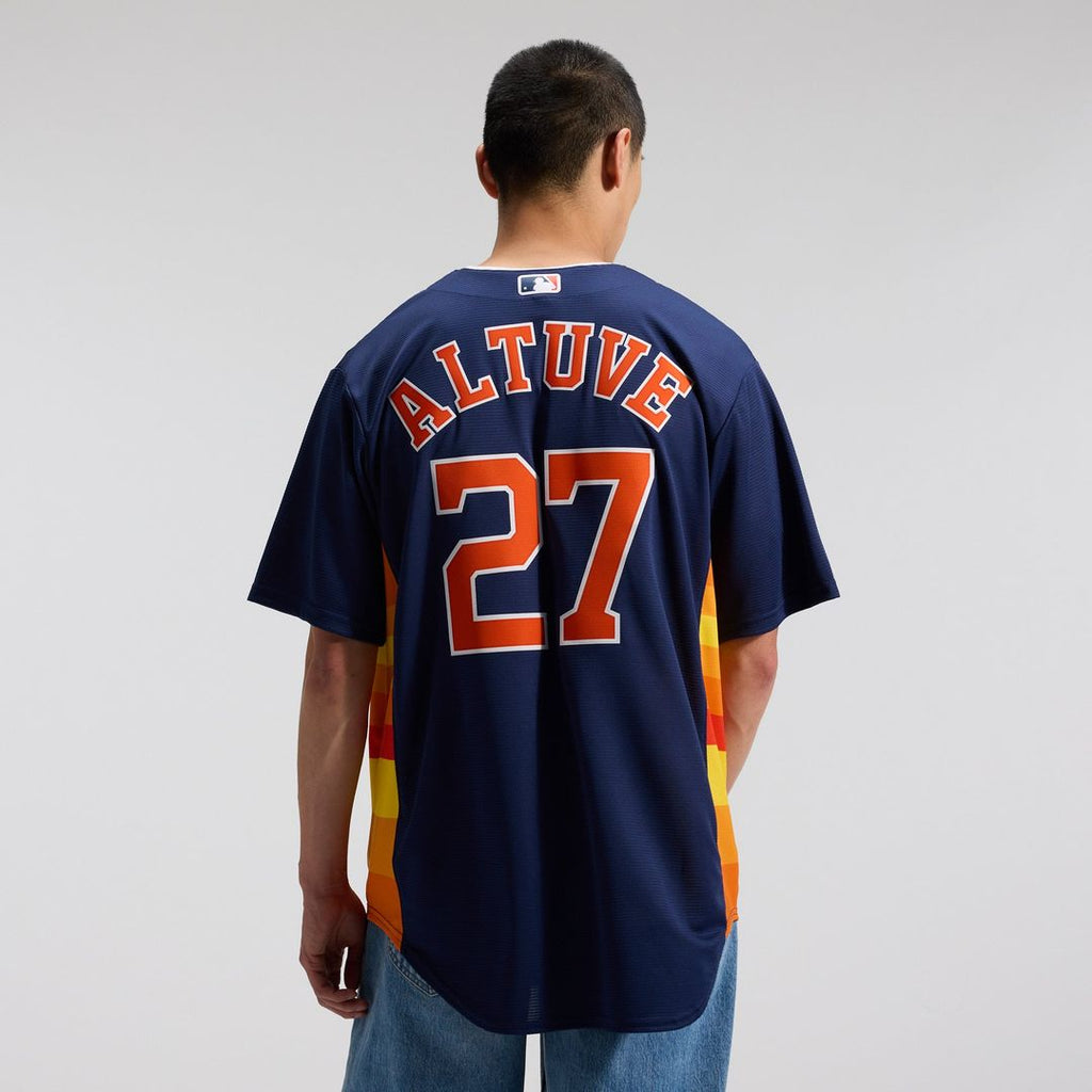 Houston Astros Jose Altuve Alternate 2 Replica Jersey (Navy)