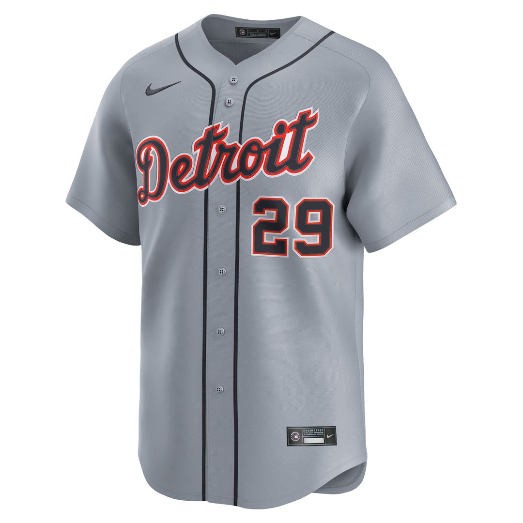 Detroit Tigers Tarik Skubal Road Limited Jersey (Gray)