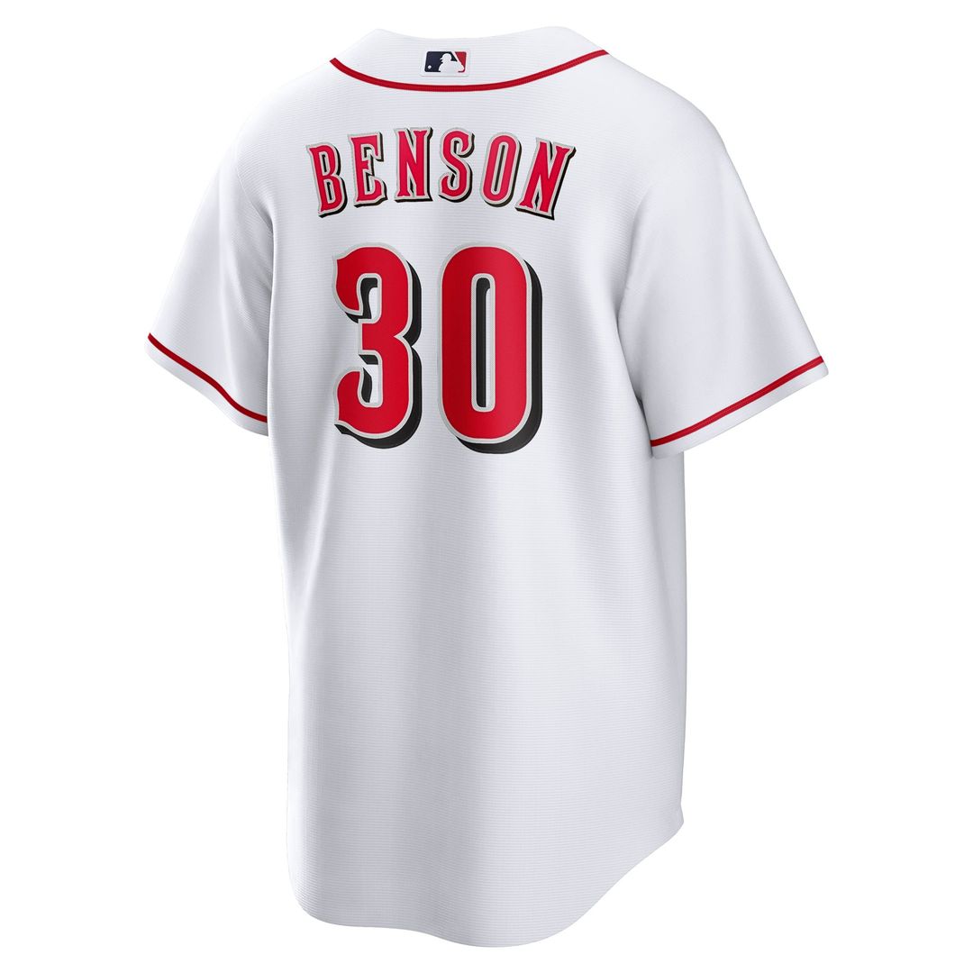 Cincinnati Reds Will Benson Home Replica Jersey (White)