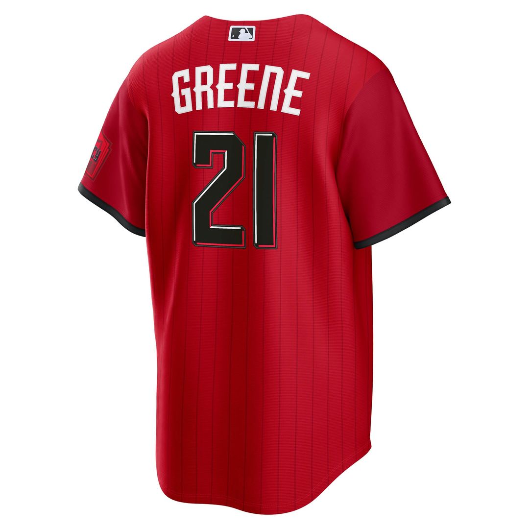 Cincinnati Reds Hunter Greene 2026 City Connect Stadium Jersey (Red)