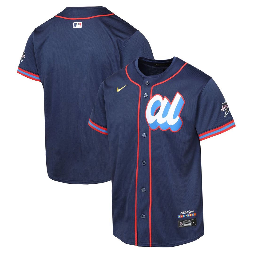 American League Youth 2025 All - Star Edition Limited Jersey (Navy)