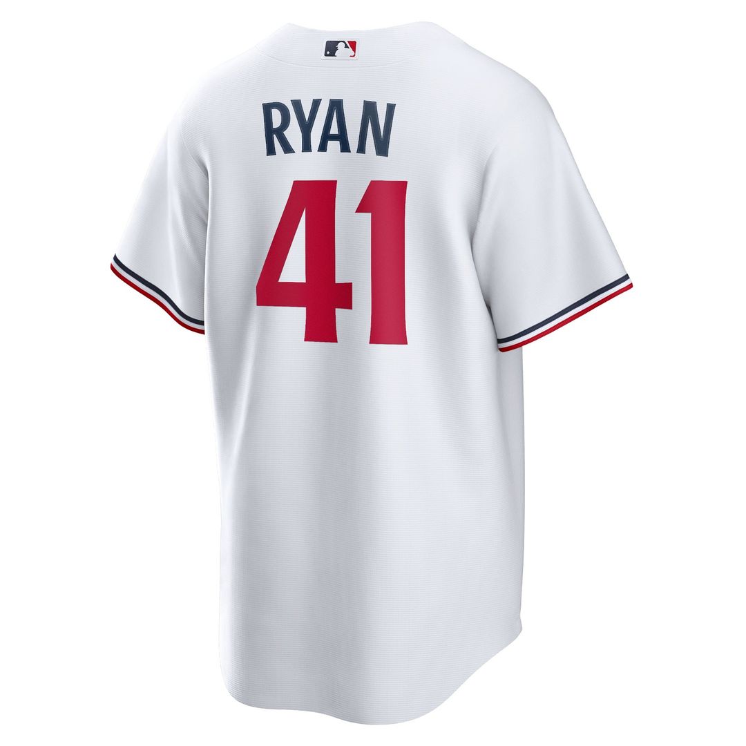 Minnesota Twins Joe Ryan Home Replica Jersey (White)