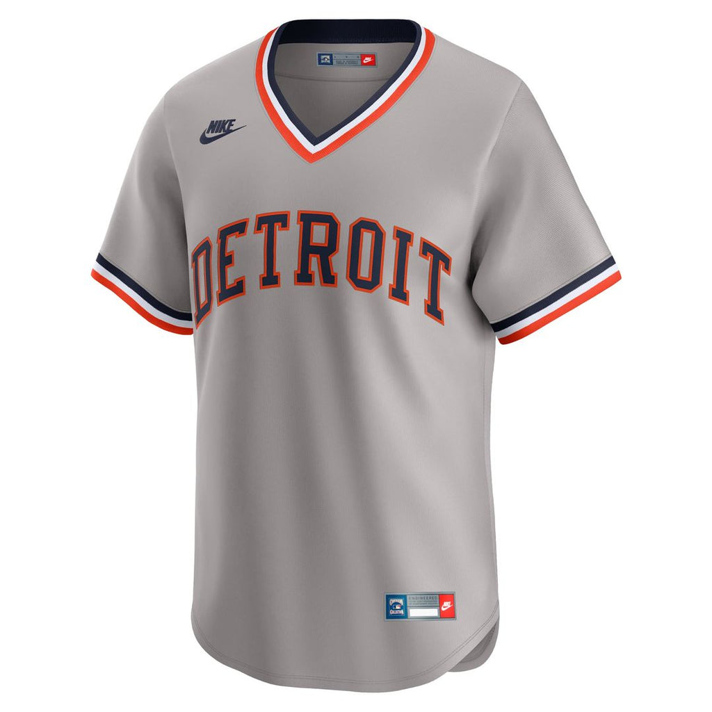 Detroit Tigers Cooperstown Limited Jersey (Gray)