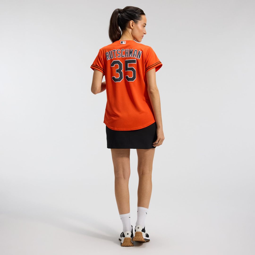Baltimore Orioles Adley Rutschman Women's Alternate Replica Jersey (Orange)