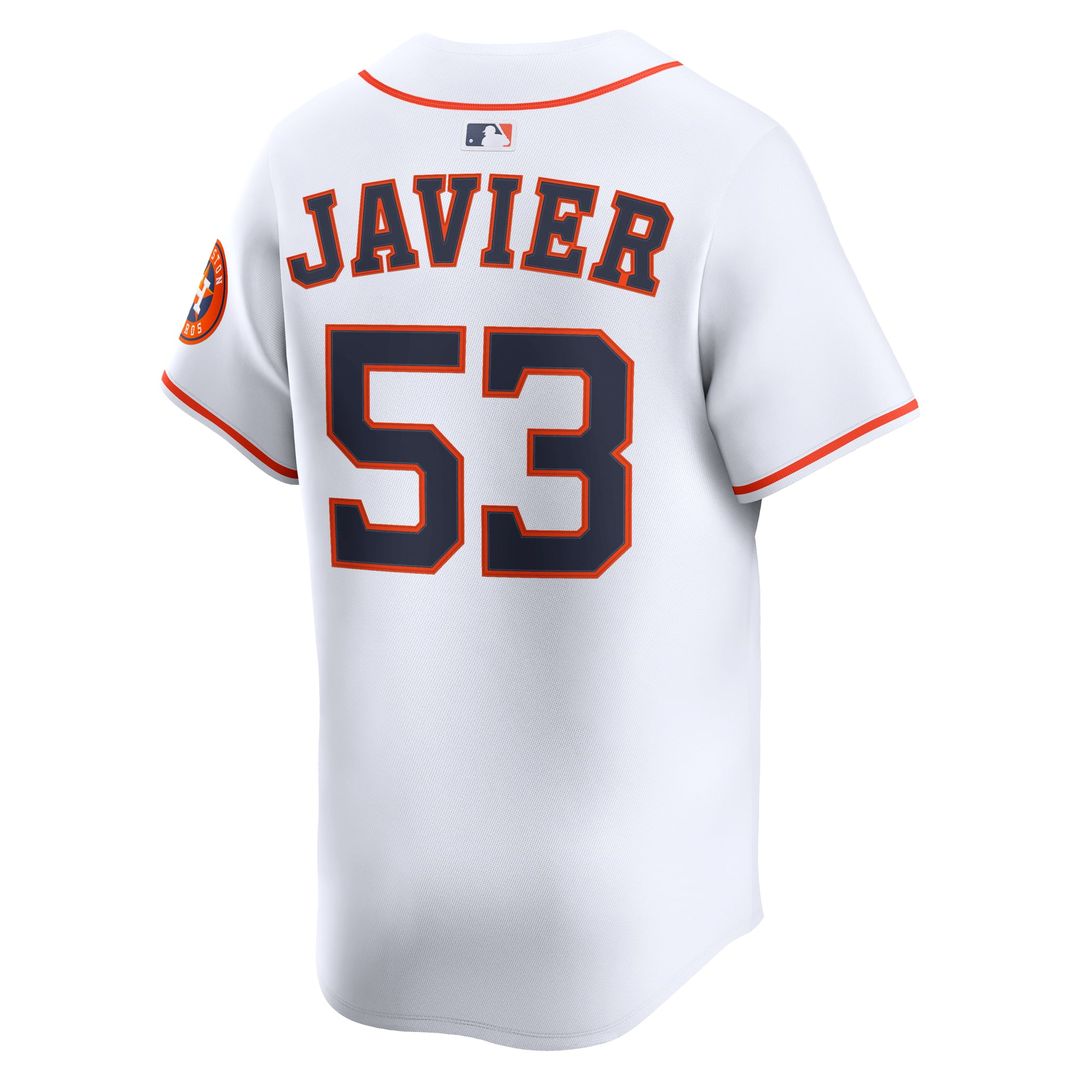 Houston Astros Cristian Javier Home Limited Jersey (White)