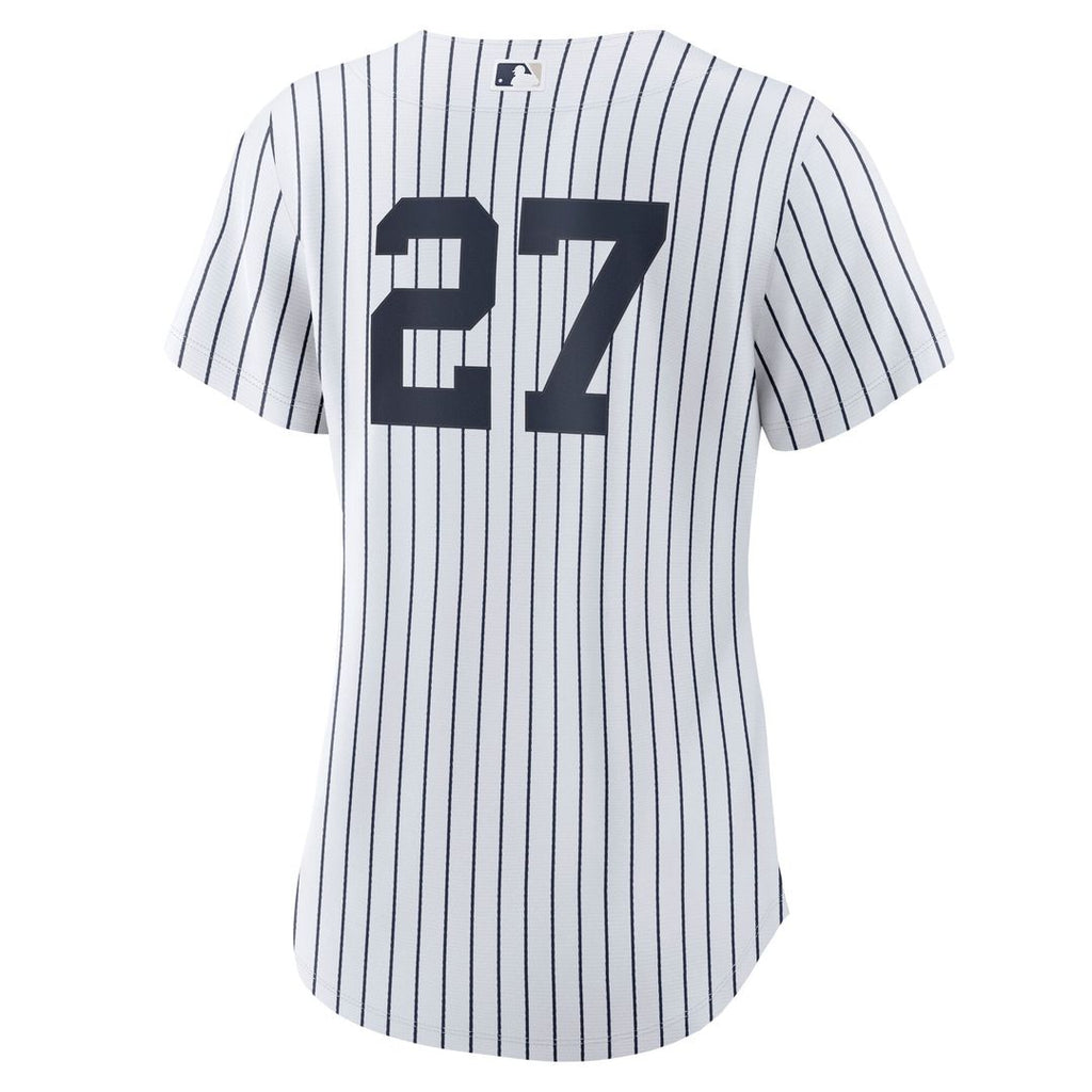 New York Yankees Giancarlo Stanton Women's Home Replica Jersey (White)