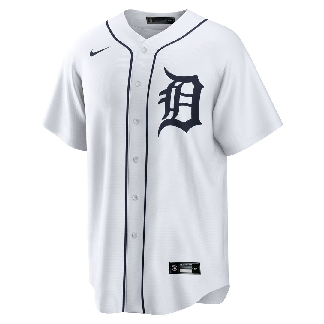 Detroit Tigers Riley Greene Replica Jersey (White)