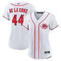 Cincinnati Reds Elly De La Cruz Women's Home Replica Jersey (White)