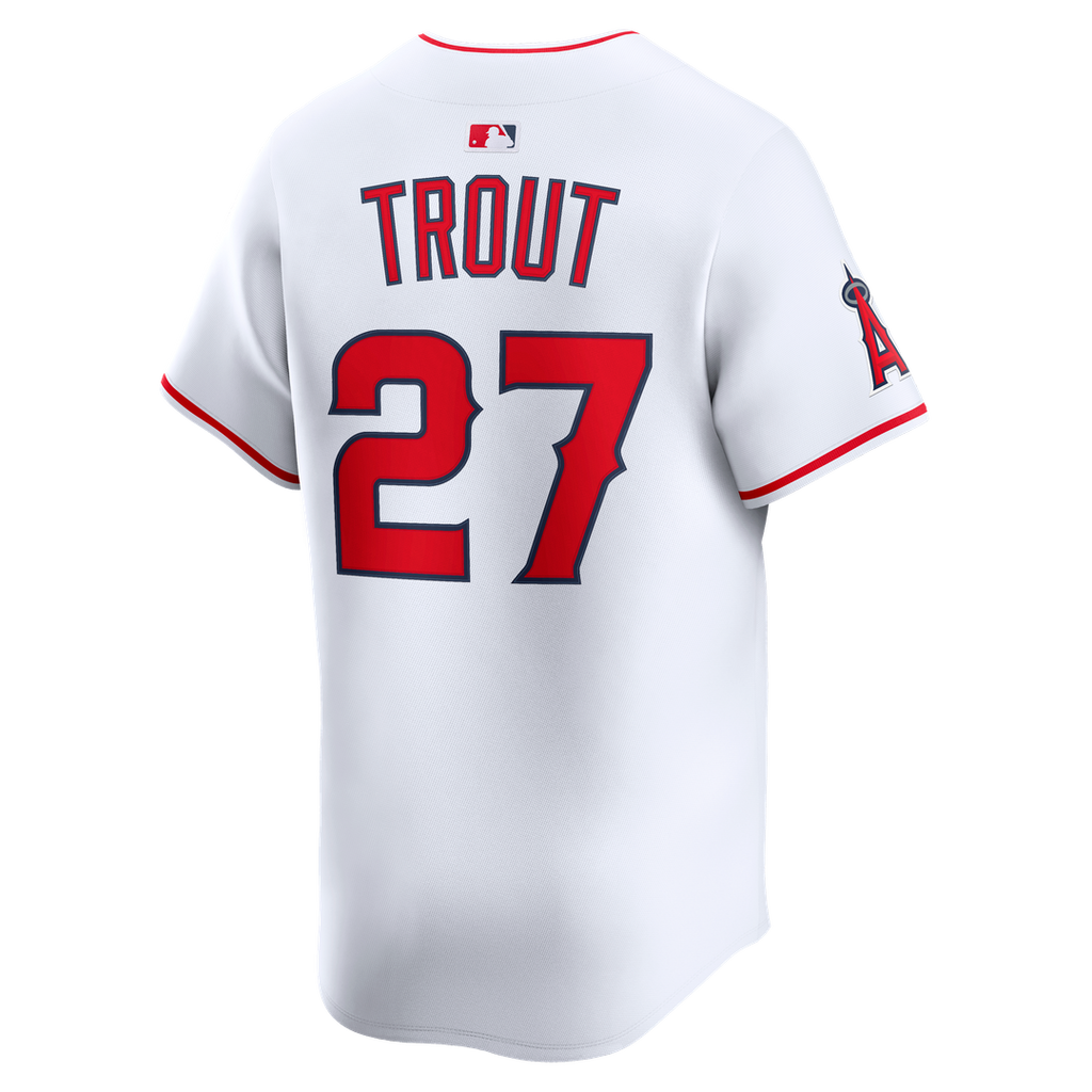 Los Angeles Angels Mike Trout Home Limited Jersey (White)