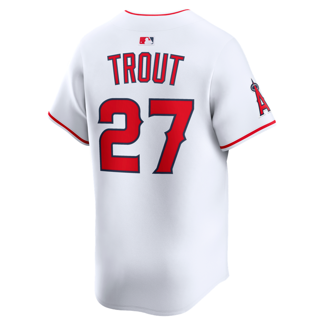Los Angeles Angels Mike Trout Home Limited Jersey (White)