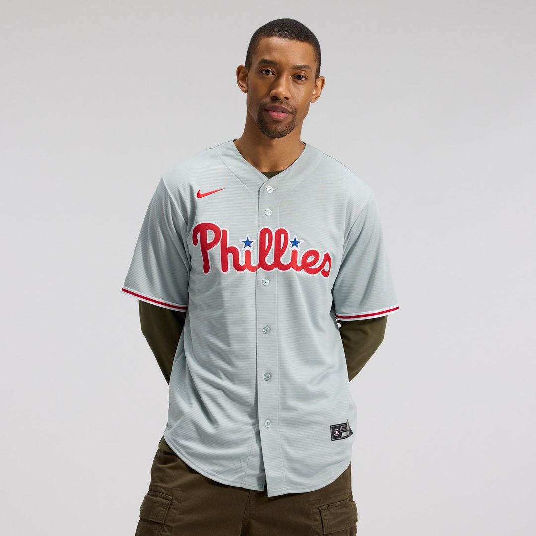Philadelphia Phillies Bryce Harper Road Replica Jersey (Gray)