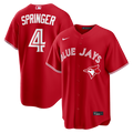 Toronto Blue Jays George Springer Canada Day Replica Jersey (Red)