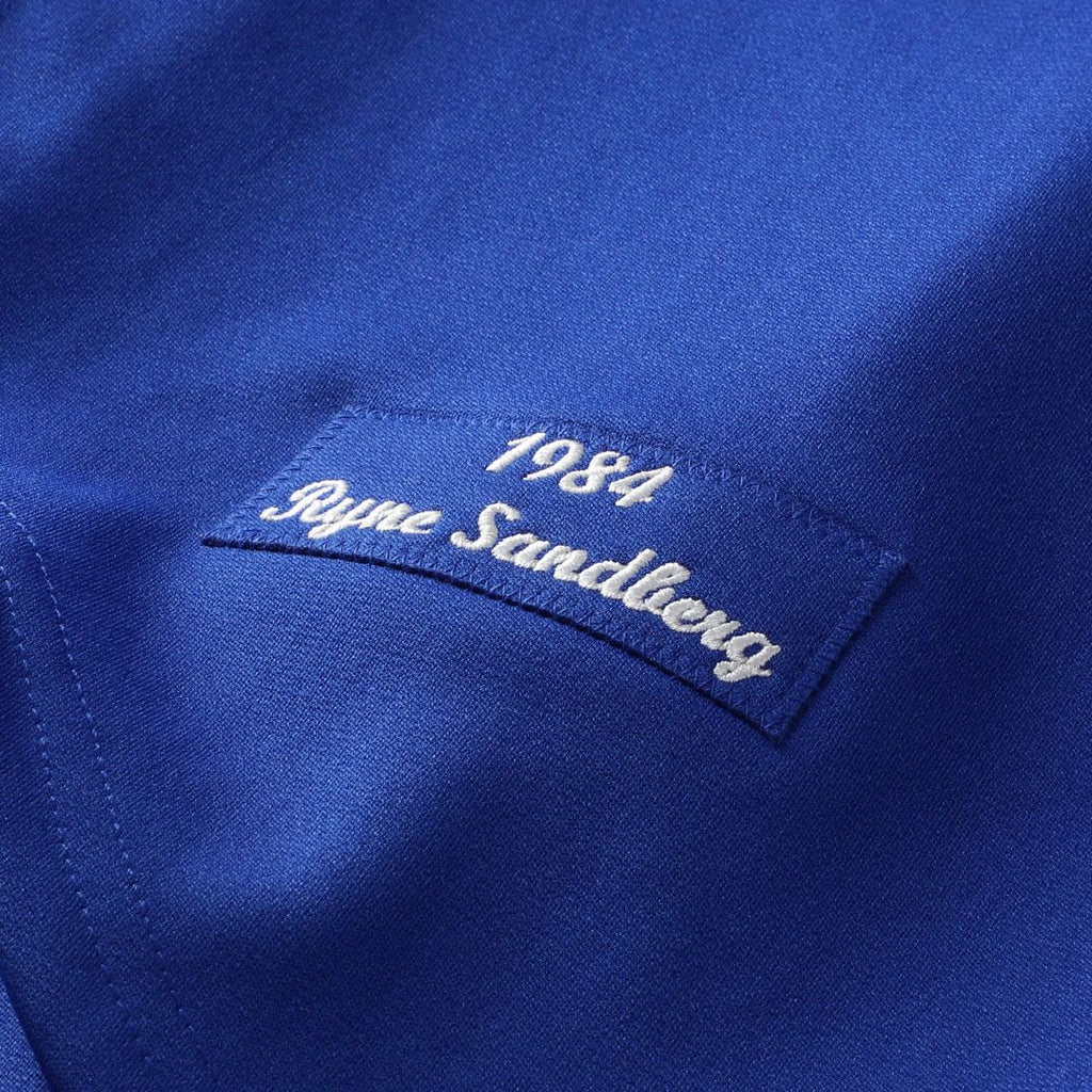 Chicago Cubs Ryne Sandberg 1984 Throwback Authentic Jersey (Royal)