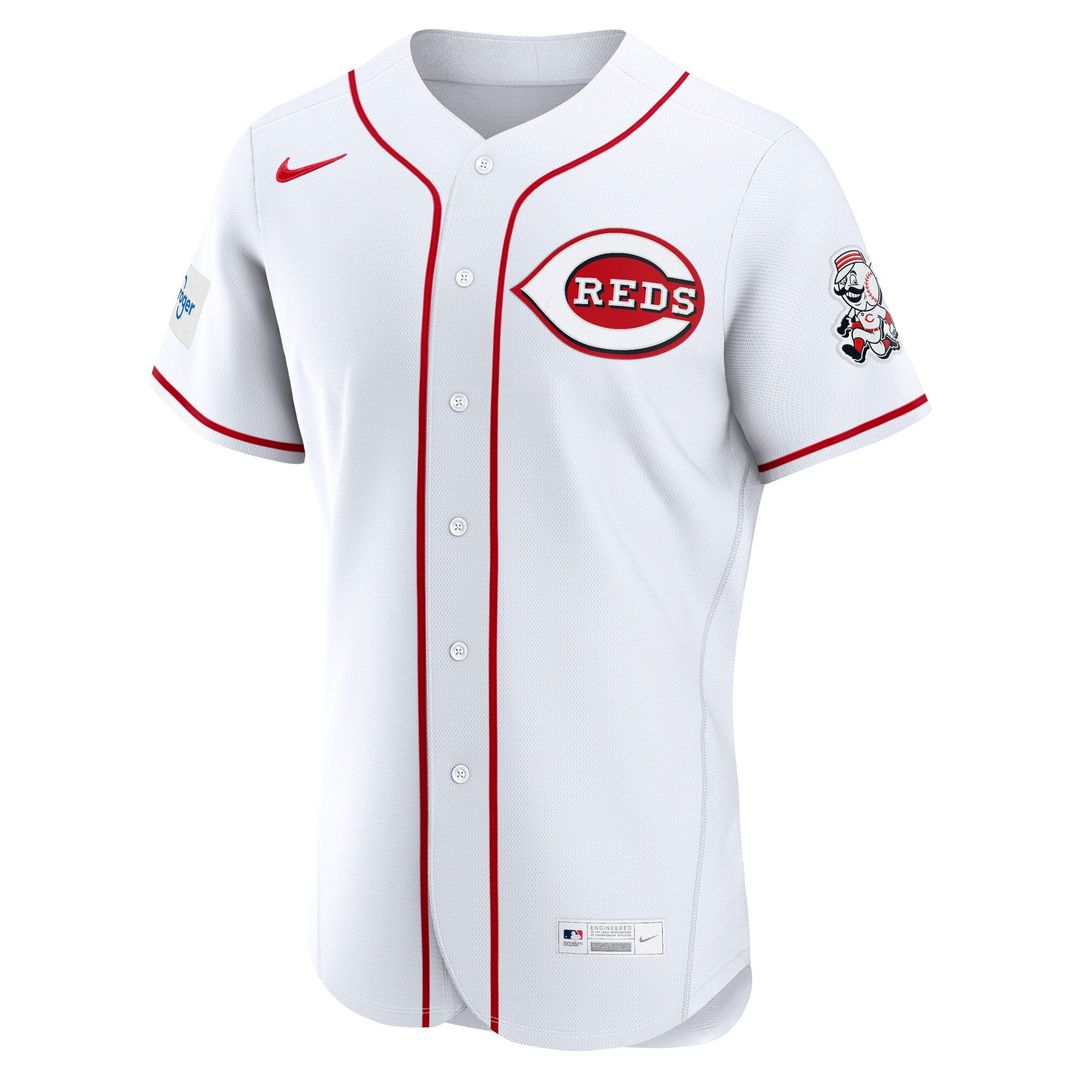 Cincinnati Reds Home Authentic Jersey (White)