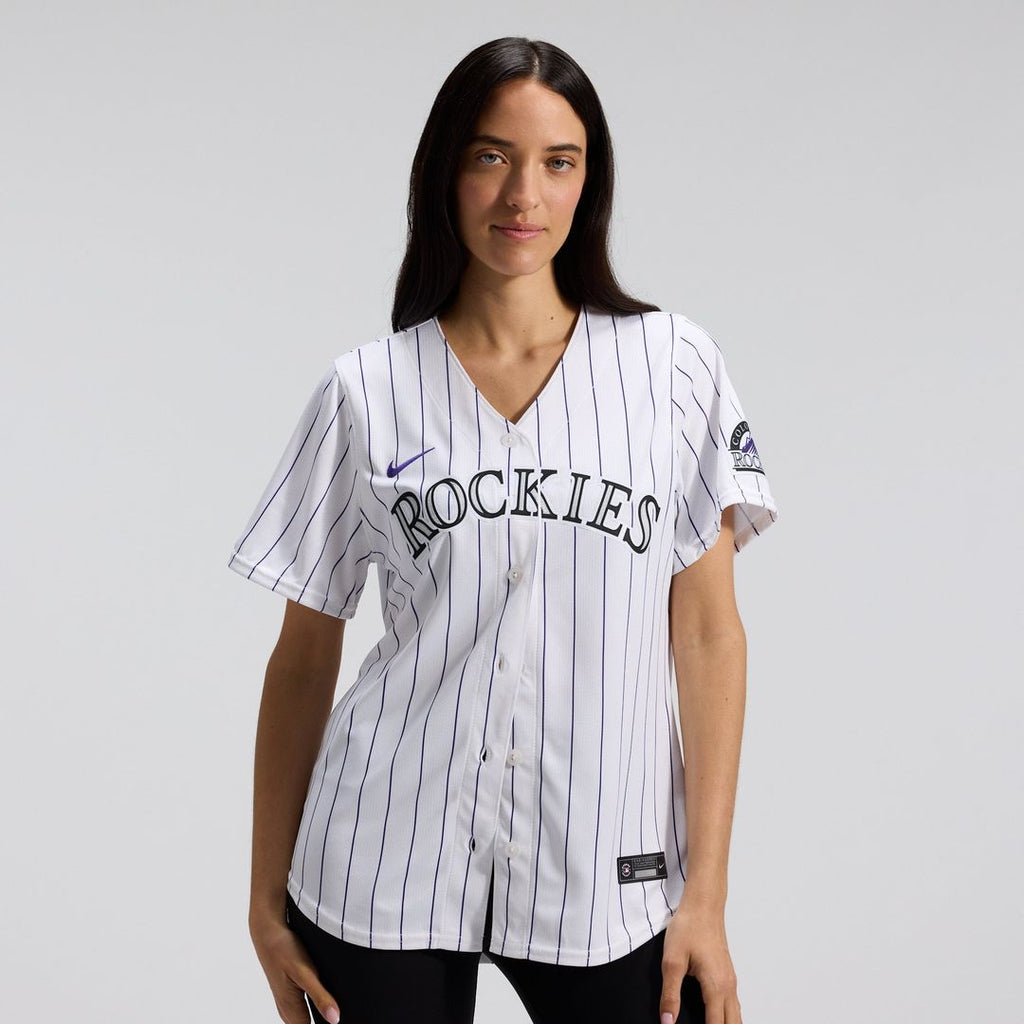 Colorado Rockies Women's Home Limited Jersey (White)