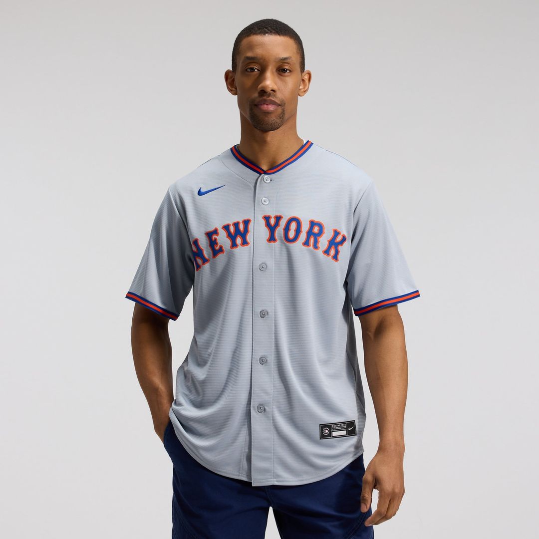 New York Mets Juan Soto Road Replica Jersey (Gray)