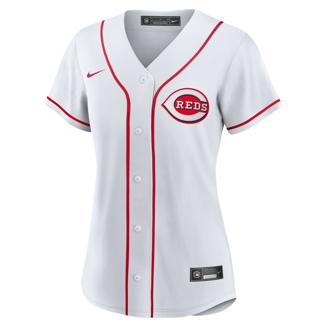 Cincinnati Reds Eugenio Suárez Women's Home Replica Jersey (White)