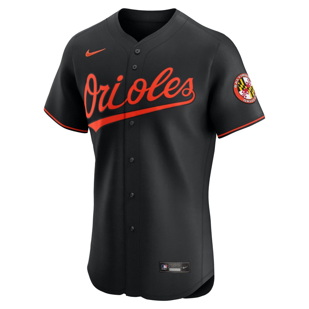 Baltimore Orioles Home Elite Jersey (White)
