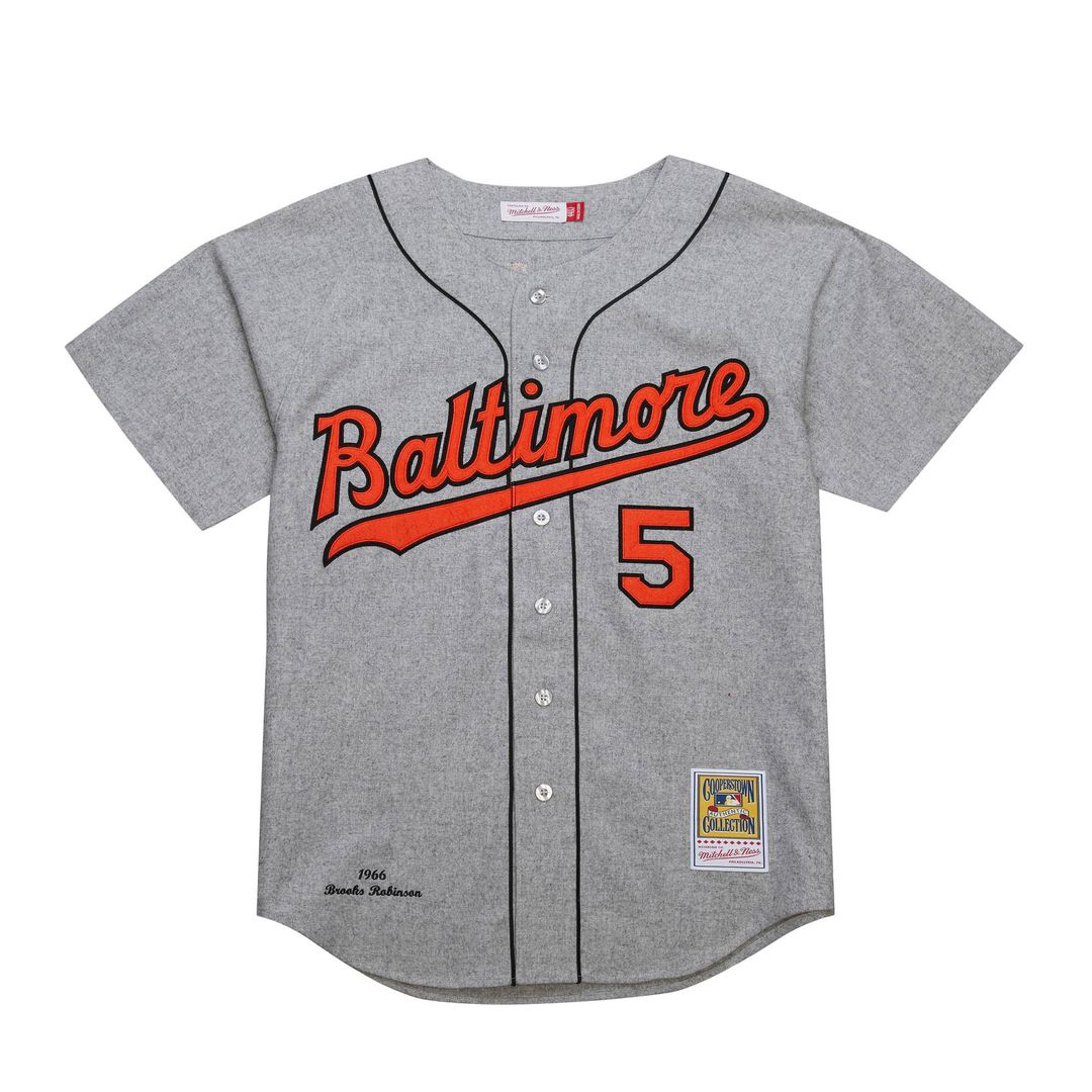 Baltimore Orioles Brooks Robinson Cooperstown 1966 Authentic Jersey (Gray)