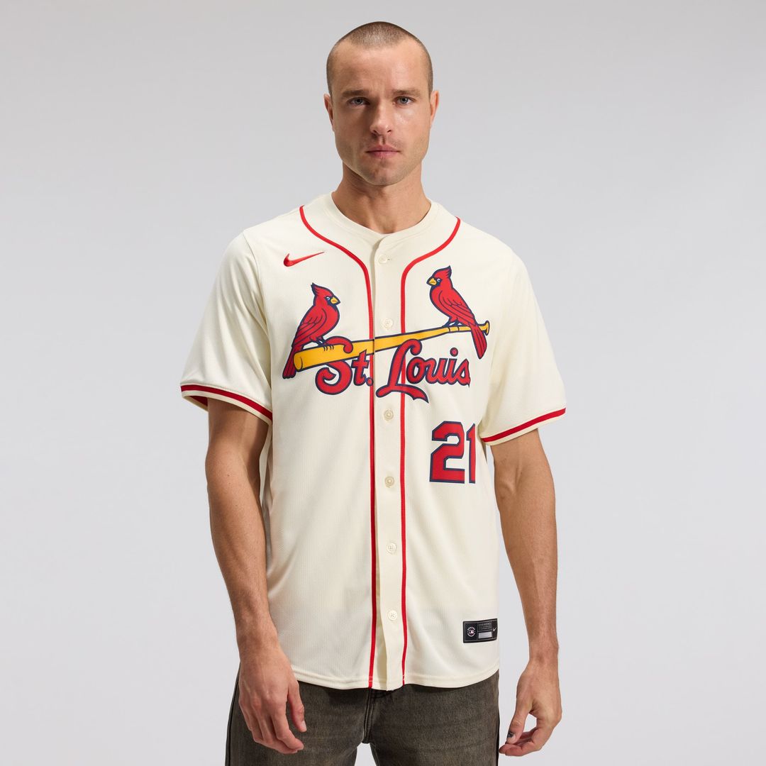 St. Louis Cardinals Lars Nootbaar Alternate 2 Limited Jersey (Cream)