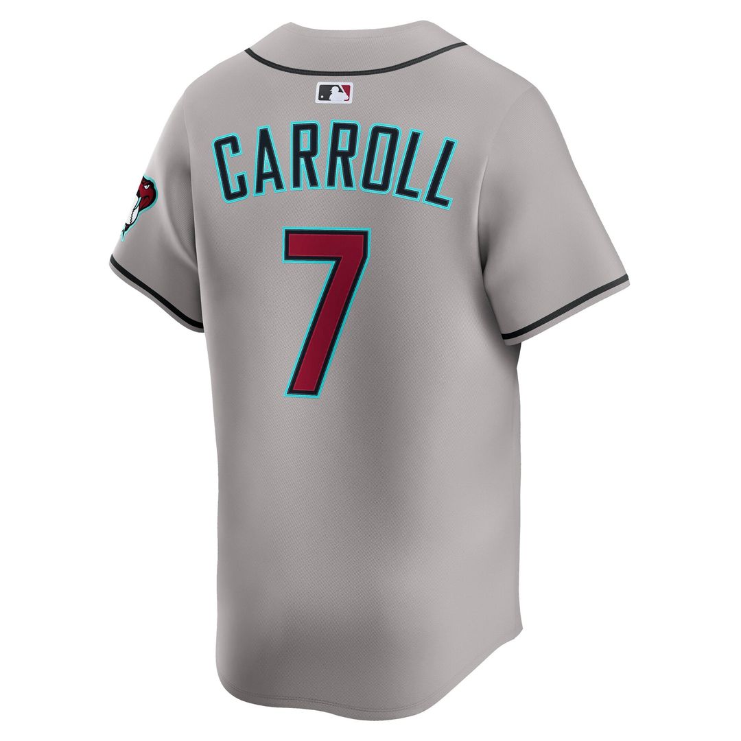 Arizona Diamondbacks Corbin Carroll Road Limited Jersey (Gray)