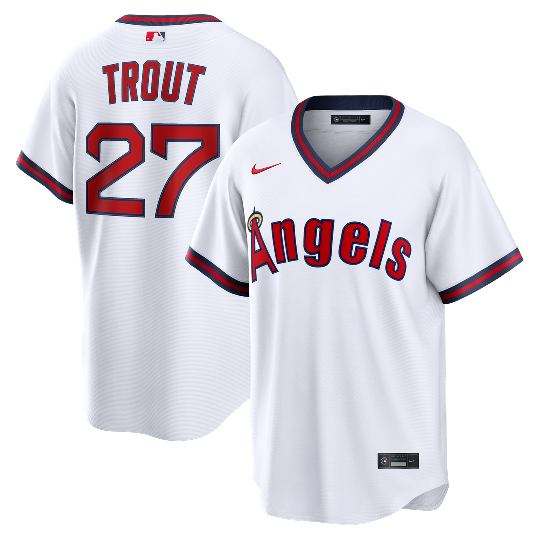 Los Angeles Angels Mike Trout Alternate Replica Jersey (Red)