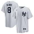 New York Yankees Yogi Berra Home Retired Replica Jersey (White)