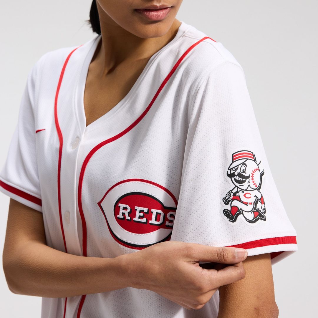 Cincinnati Reds Women's Home Limited Jersey (White)