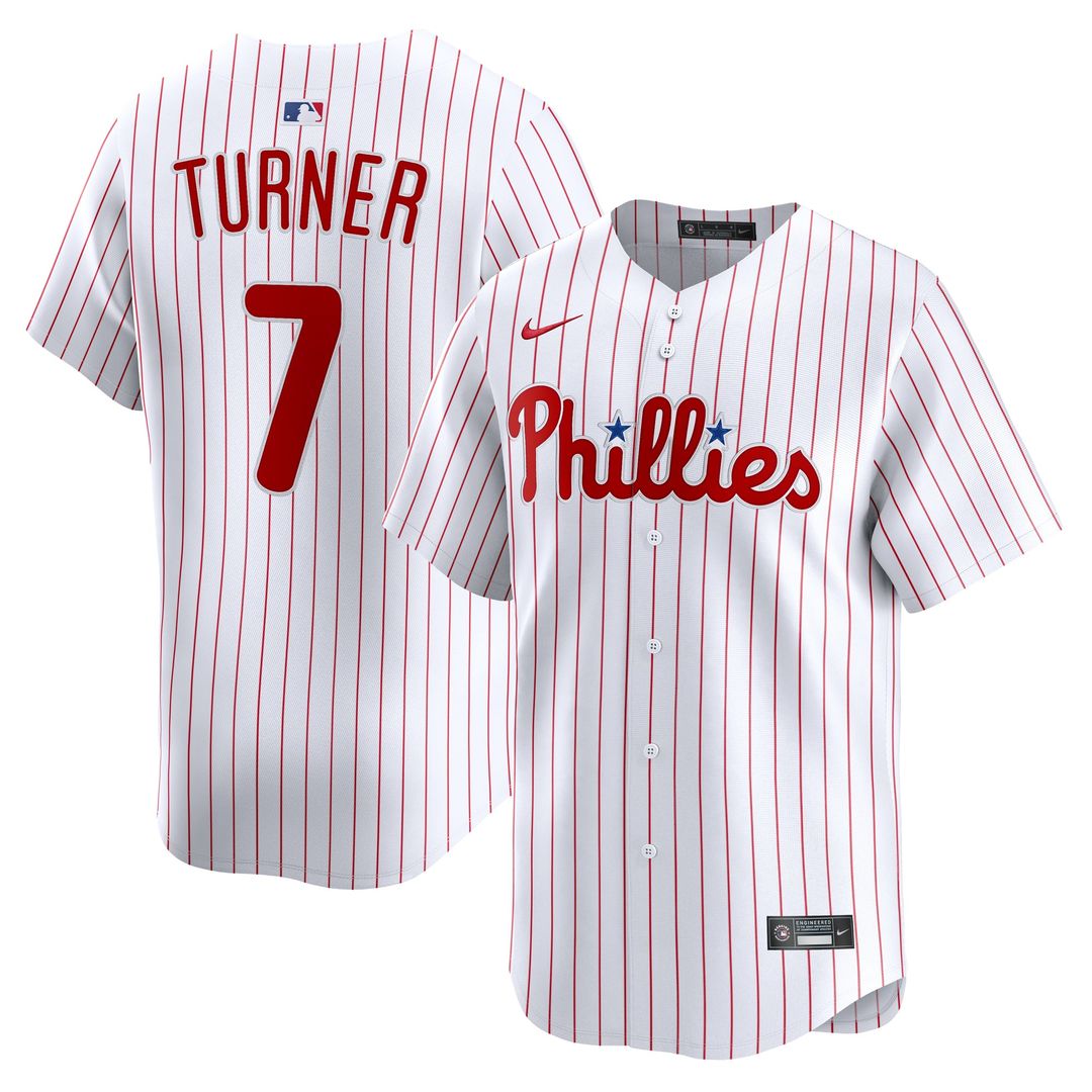 Philadelphia Phillies Trea Turner Home Limited Jersey (White)