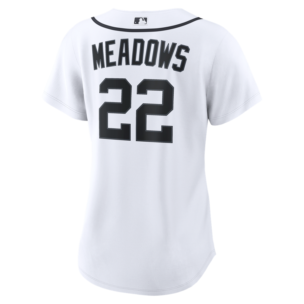 Detroit Tigers Parker Meadows Women's Home Replica Jersey (White)