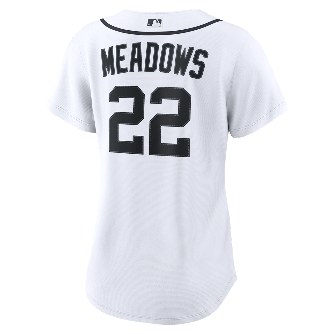 Detroit Tigers Parker Meadows Women's Home Replica Jersey (White)