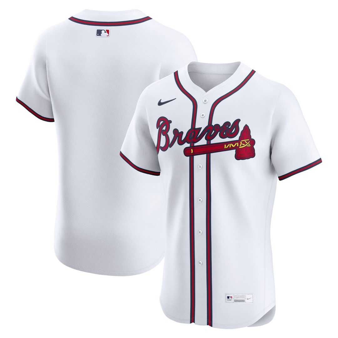 Atlanta Braves Home Elite Jersey (White)