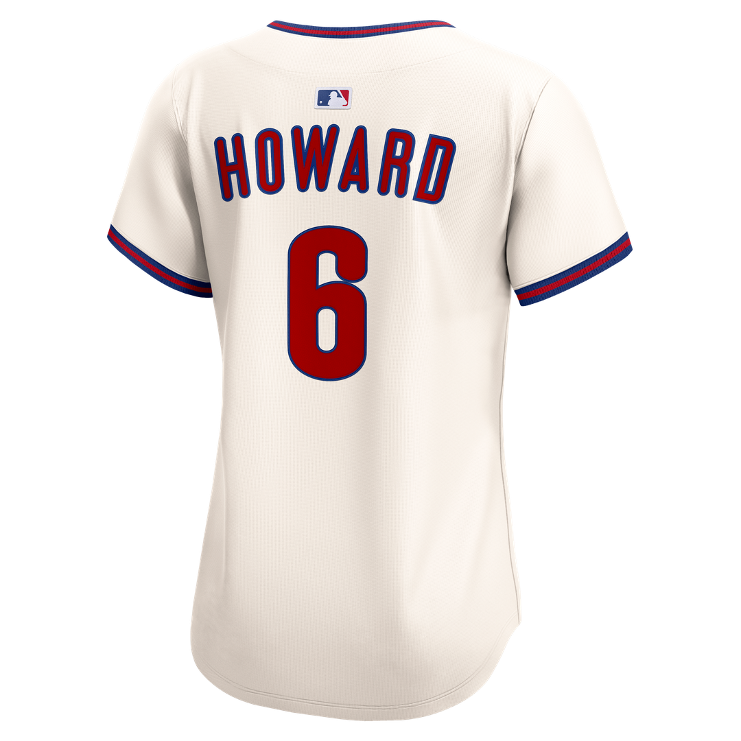 Philadelphia Phillies Ryan Howard Women's Alternate Limited Jersey (Light Blue)