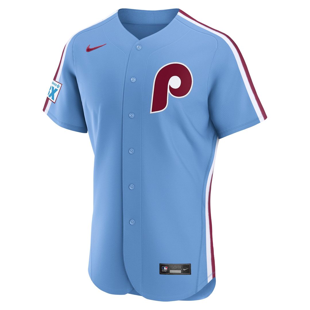 Philadelphia Phillies Alternate Authentic Jersey (Light Blue)