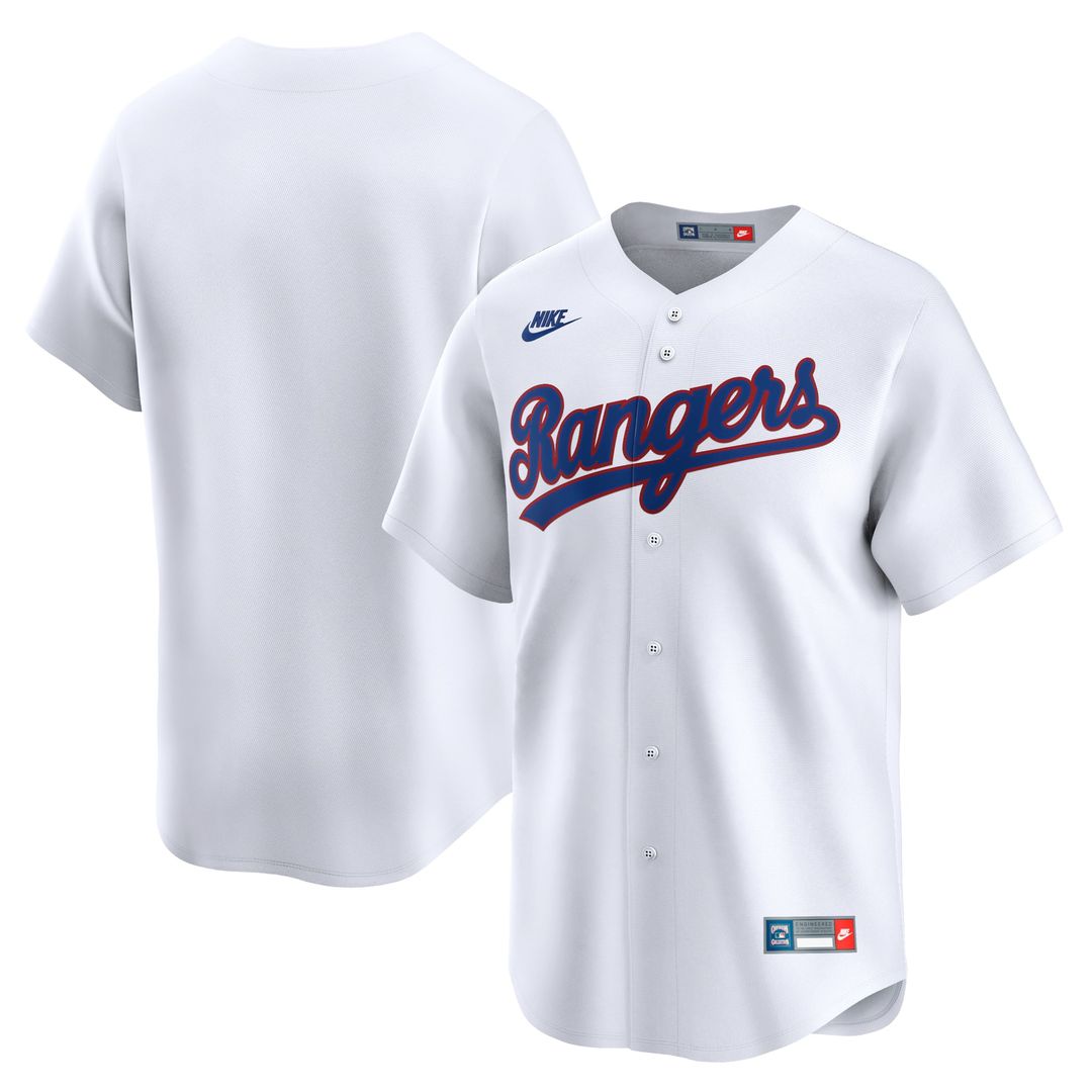Texas Rangers Cooperstown Limited Jersey (White)