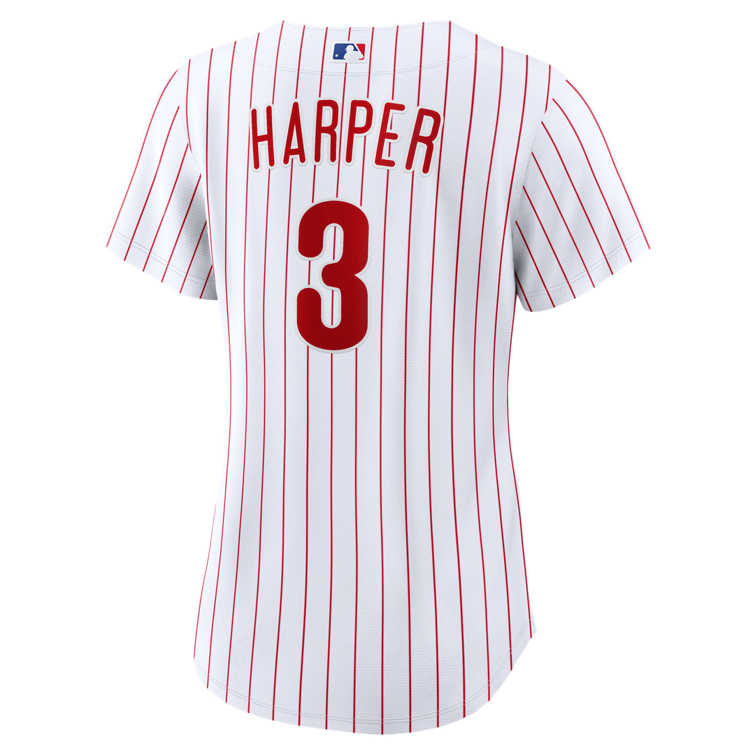 Philadelphia Phillies Bryce Harper Women's Home Replica Jersey (White)