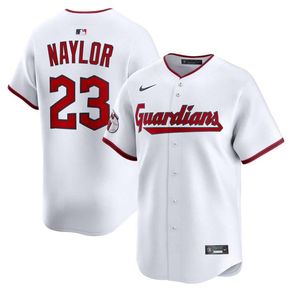Cleveland Guardians Bo Naylor Home Limited Jersey (White)
