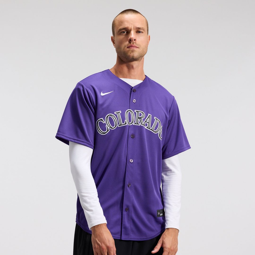 Colorado Rockies Alternate Replica Team Jersey (Purple)