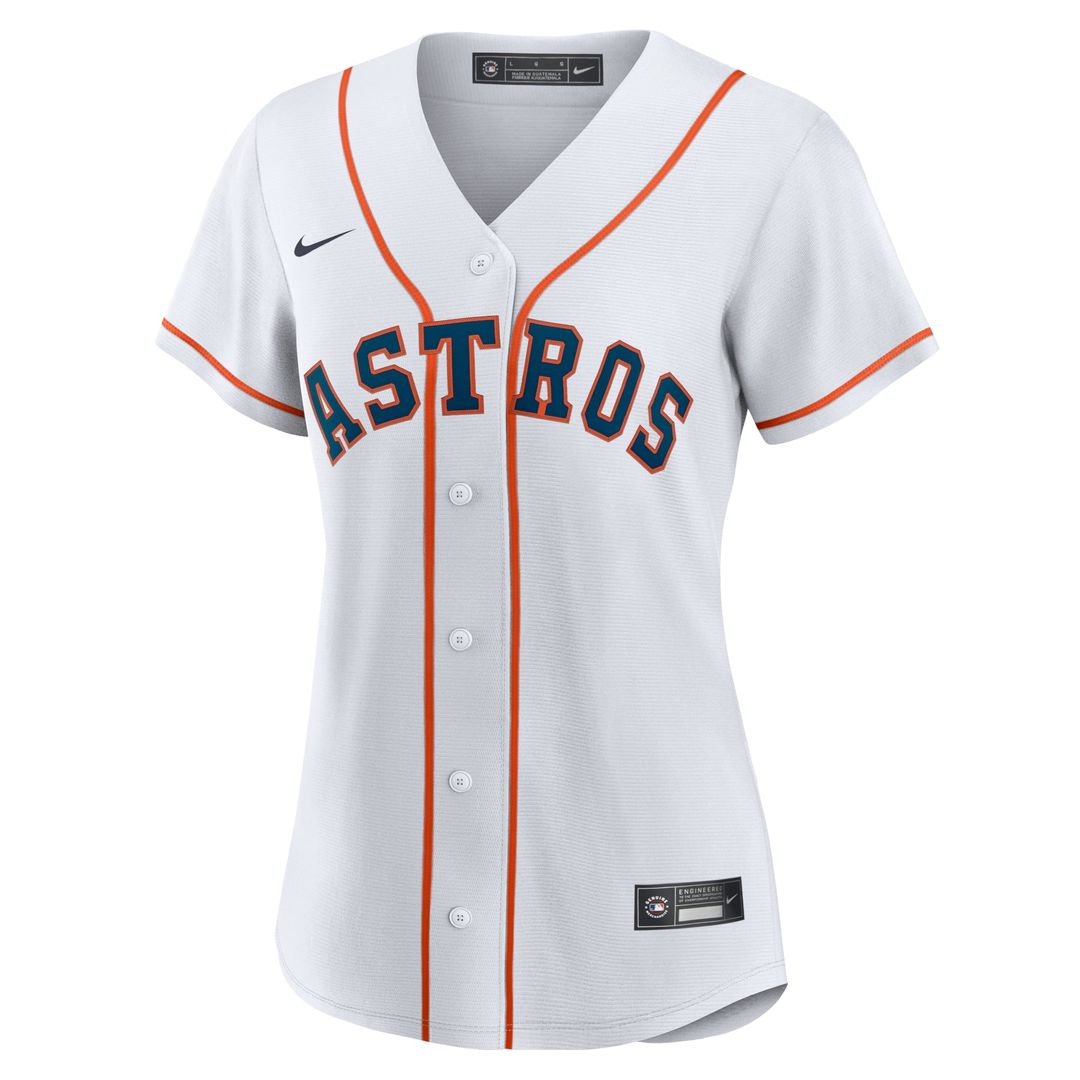 Houston Astros Yainer Diaz Women's Home Replica Jersey (White)