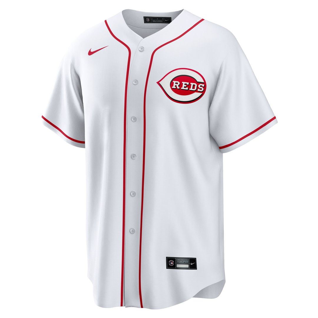 Cincinnati Reds Tyler Stephenson Home Replica Jersey (White)