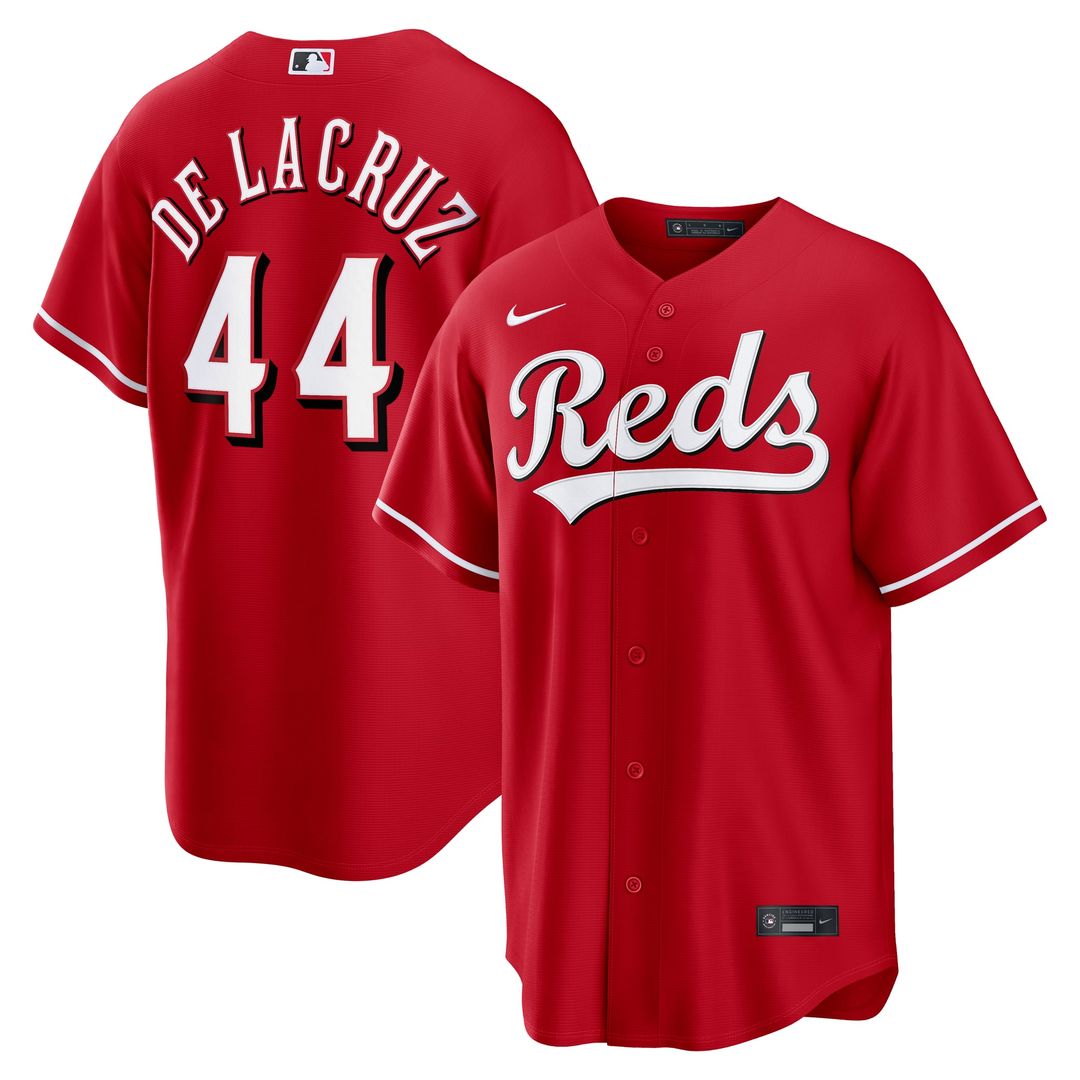 Cincinnati Reds Elly De La Cruz Alternate Replica Jersey (Red)