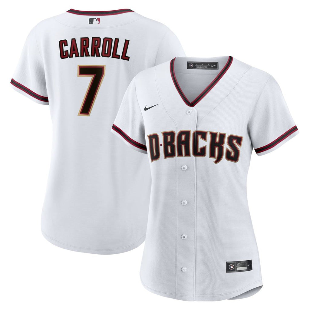 Arizona Diamondbacks Corbin Carroll Women's Home Replica Jersey (White)