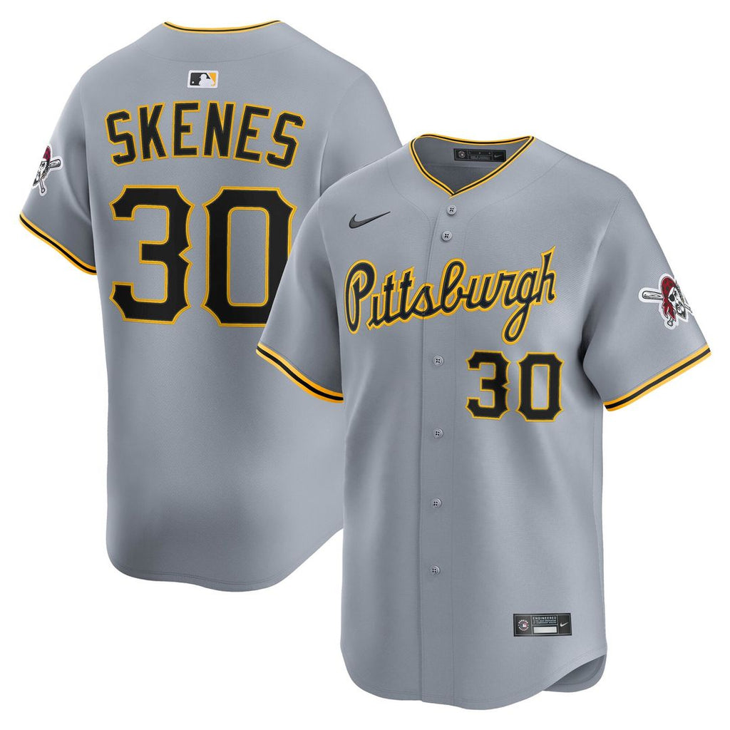 Pittsburgh Pirates Paul Skenes Road Limited Jersey (Gray)