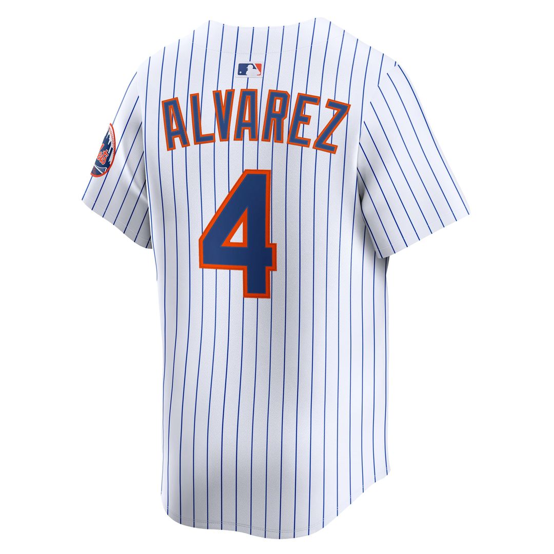 New York Mets Francisco Alvarez Home Limited Jersey (White)