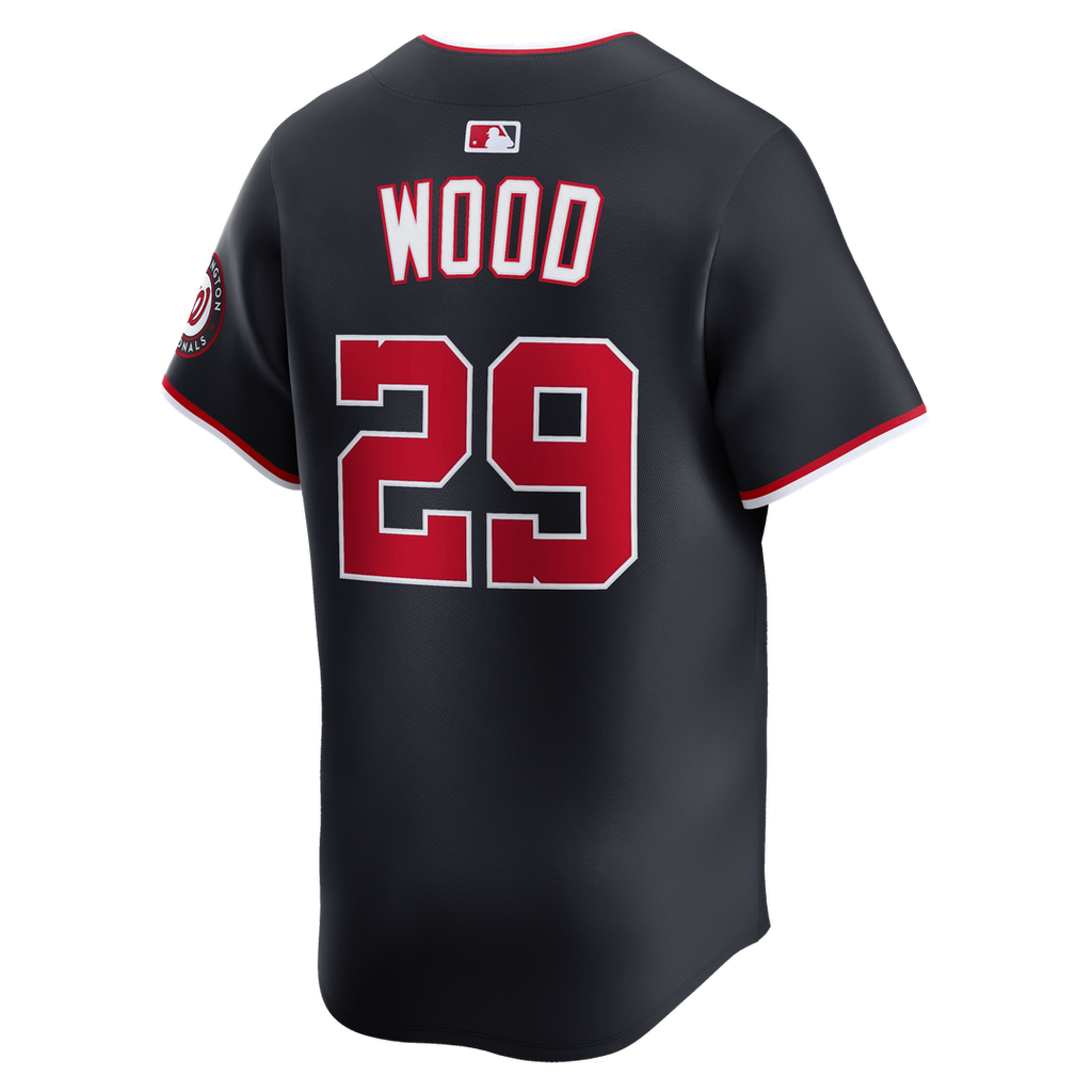Washington Nationals James Wood Alternate Limited Jersey (Navy)