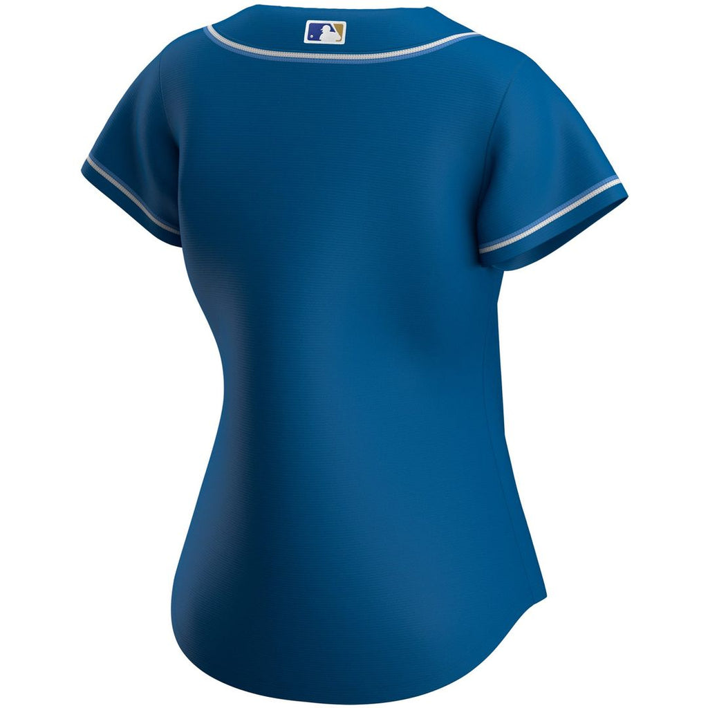Kansas City Royals Women's Home Replica Team Logo Jersey (White)